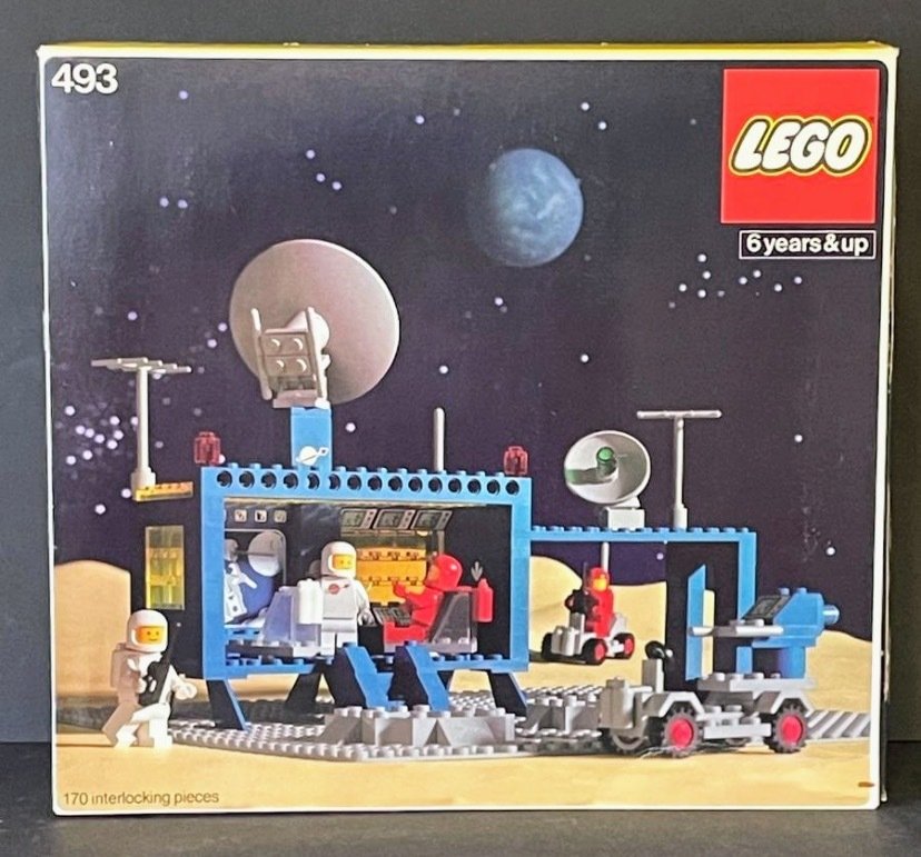LEGO - Space - 493 - Space Command Center - 1970-1980 #1.0