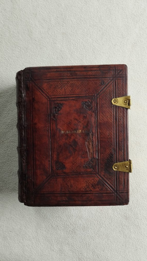 [BINDING] Het Nieuwe Testament & De CL Psalmen Davids - inscriptie 'W. Blokhuis' - 1746 #3.2