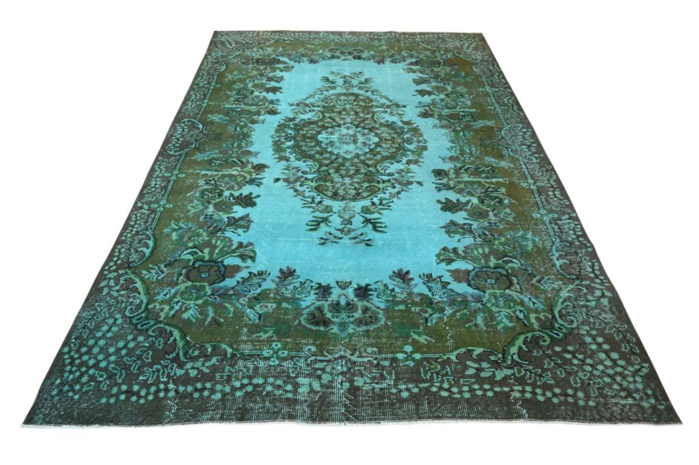 Turquoise κλασικό - Χαλί - 275 cm - 175 cm - √ Χειροποίητο √ Πιστοποιητικό #3.2