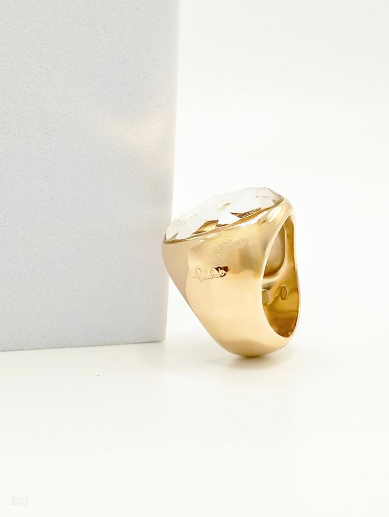 Pomellato - Ring - Narciso - 18 karaat Roségoud Quartz #2.1