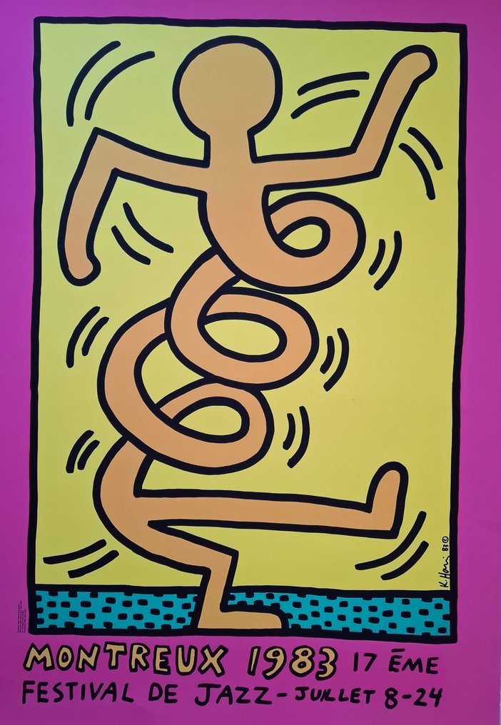 Keith Haring (after) - Jazz montreux #4.3