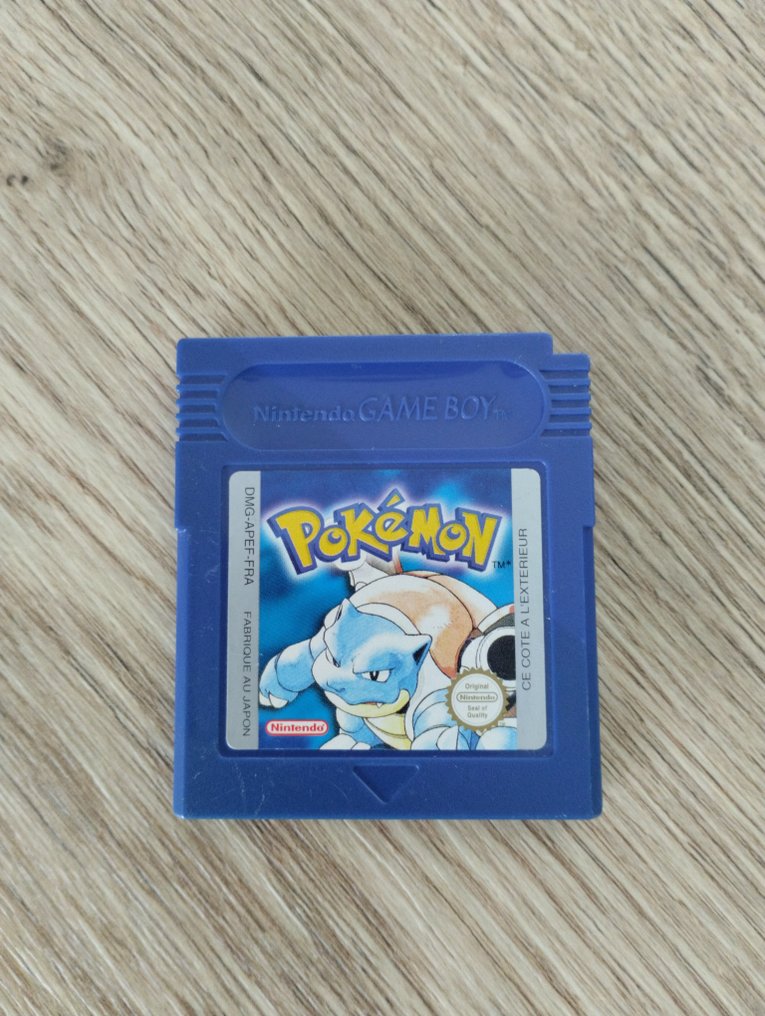 Nintendo - Gameboy Classic - Pokémon Blue Cartridge (FRA) + Box + Booklets - Videospiel - In Originalverpackung #2.1