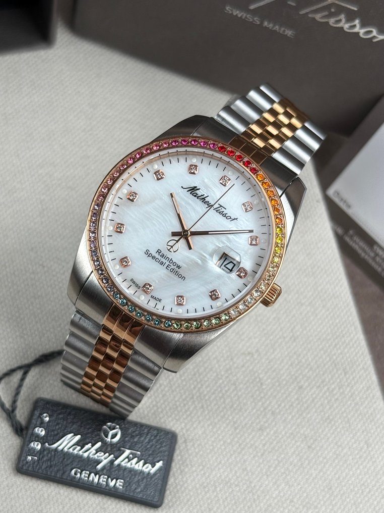 Mathey-Tissot - Mathy Rainbow Date Special Edition - Sans prix de réserve - H809BQI - Unisexe - 2020 et après #1.0