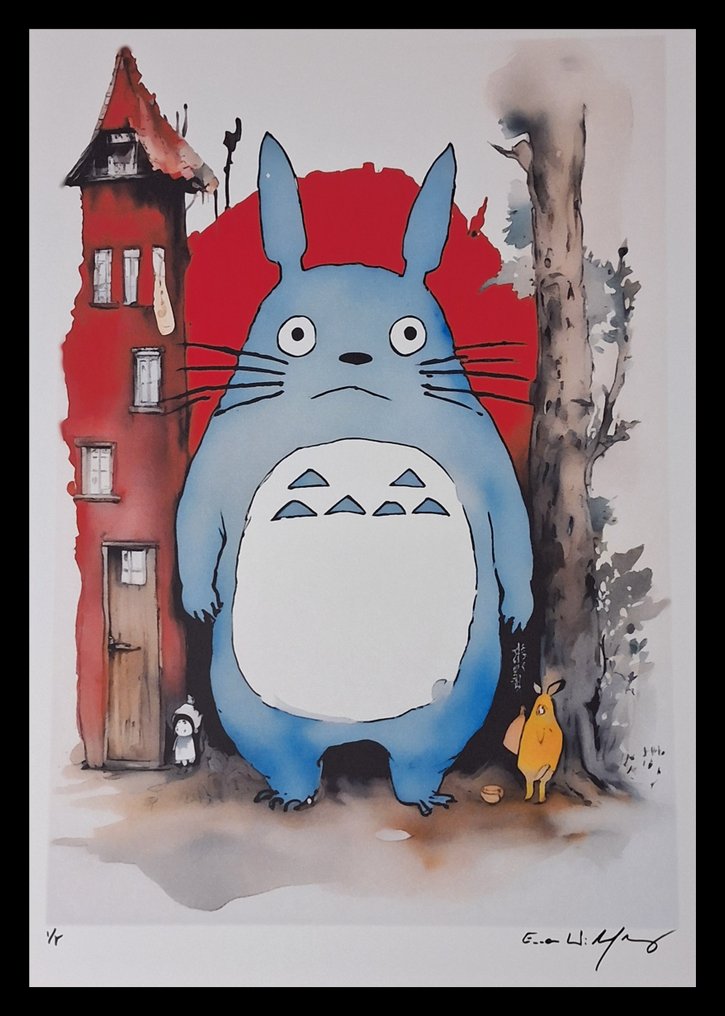 Emma Wildfang - My neighbor Totoro - Watercolor and pencil edition - Large size #1.0