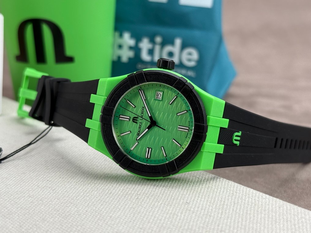 Maurice Lacroix - Aikon Tide green Edition - 没有保留价 - AI2008-70070-300-0 - 男士 - 2020年及之后  #3.2