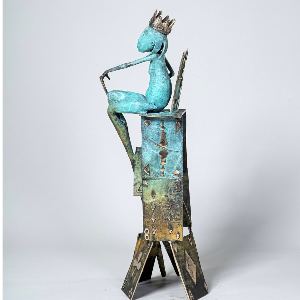 Dariusz Zielinski - The Queen -LARGE  Bronze, 71cm ok 15kg #3.2