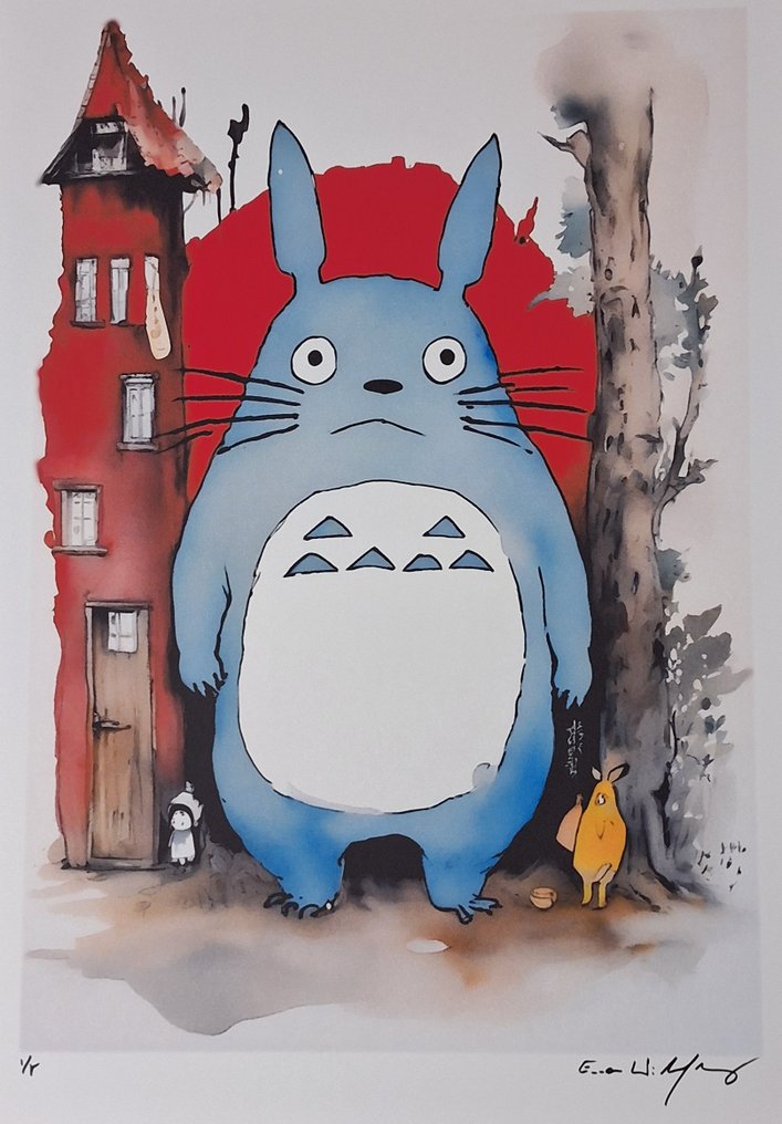 Emma Wildfang - My neighbor Totoro - Watercolor and pencil edition - Large size #3.2
