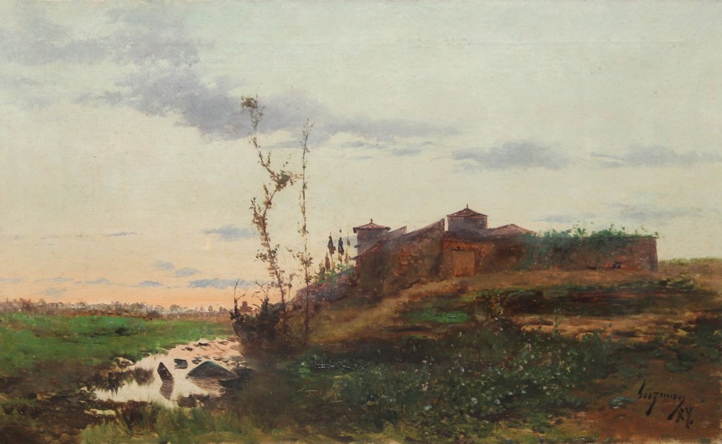 Juan Bautista Guzmán (1850-1898) - Paisaje #1.0