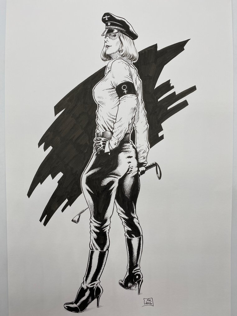 Duvet, Xavier - 1 Original drawing - Dominatrice - 2016 #1.0