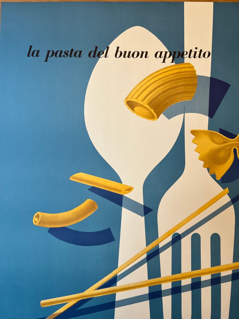 CARBONI - Poster Pubblicitario - Pasta Barilla- E. CARBONI #1.0