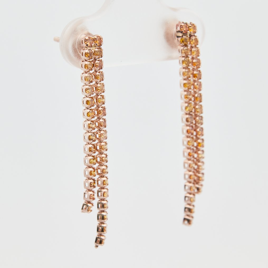 Øredobber 14 knop - 1.00ct. tw. - Diamant #1.0