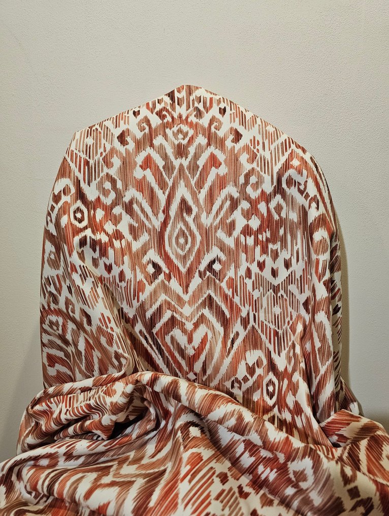 Υφασμα IKAT, αποκλειστικό, αυθεντικός σχεδιασμός - 300x280cm - καλλιτεχνικό - Ύφασμα  - 300 cm - 280 cm #1.0