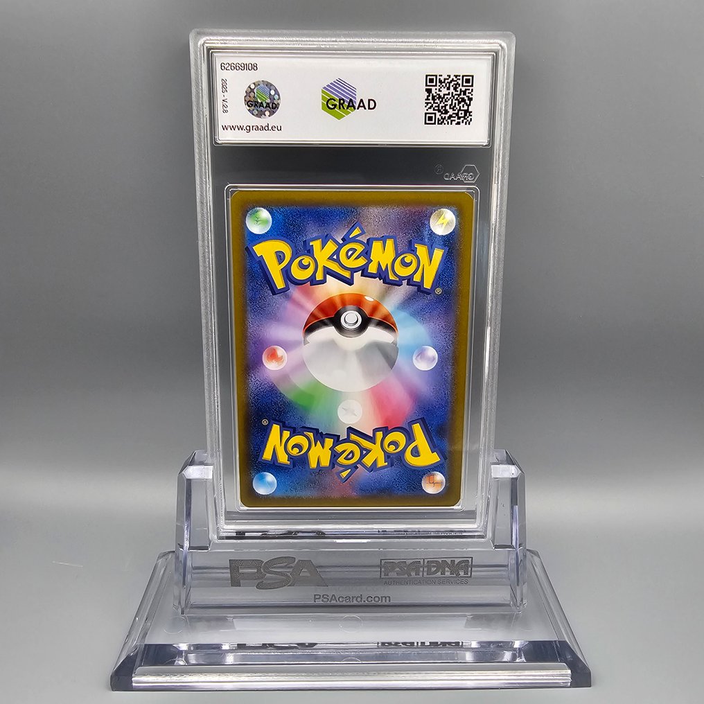 Pokémon - 1 Graded card - MISTY'S PSYDUCK AR - Graad 10 #4.3