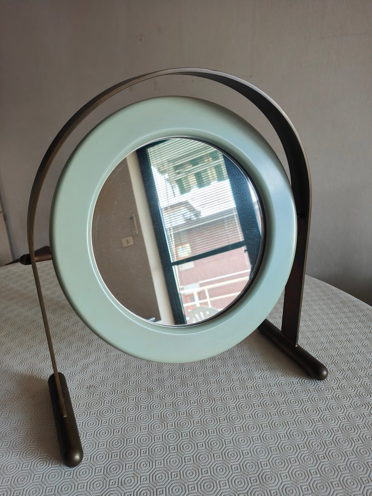 Poltronova - Ettore Sottsass - 桌用镜子- 奥尔塞塔 - 漆木 - 镜子泰迪SP 47 #2.1