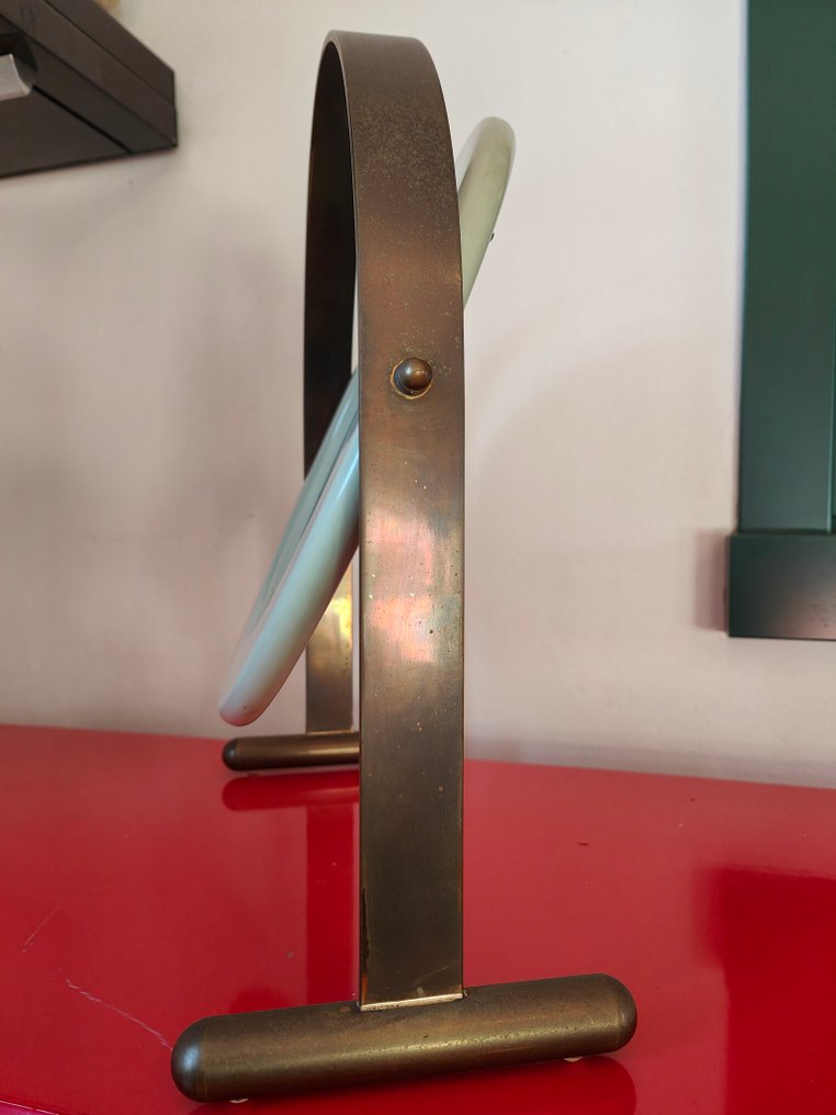 Poltronova - Ettore Sottsass - 桌用镜子- 奥尔塞塔 - 漆木 - 镜子泰迪SP 47 #1.0