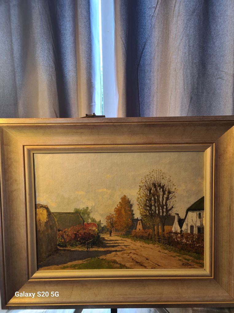 C.M. Garms (1863-1944) - Rustiek dorpsgezicht #3.2