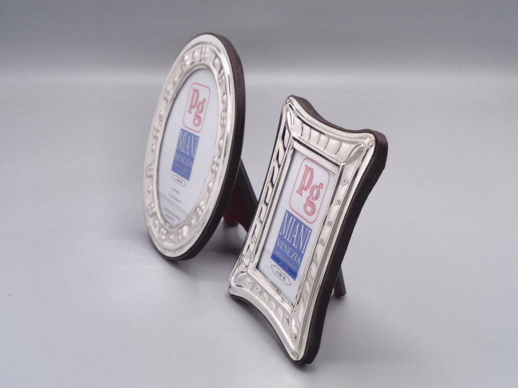 PG-Miani Argenteria - Κορνίζα για φωτογραφία (2) - .925 silver - 6x8 και 3,5x5,5 #3.2
