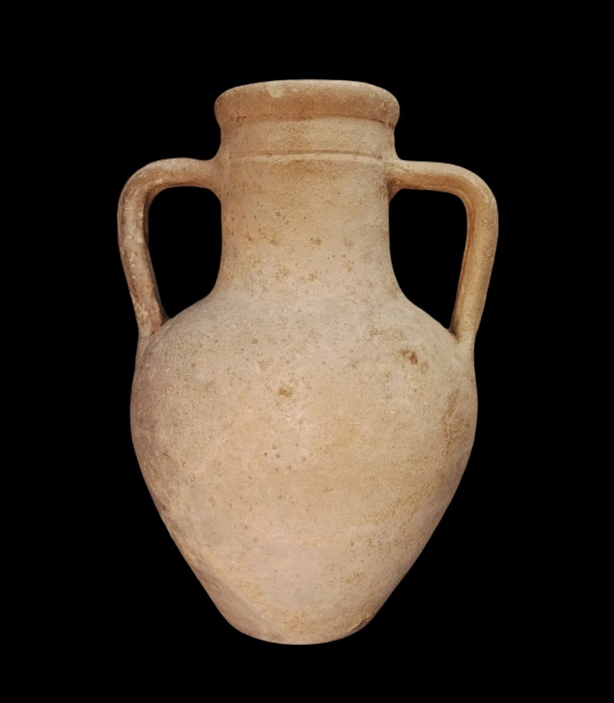 古罗马 带耳把的陶罐 - 公元100至200年 - 完好无损 #1.0