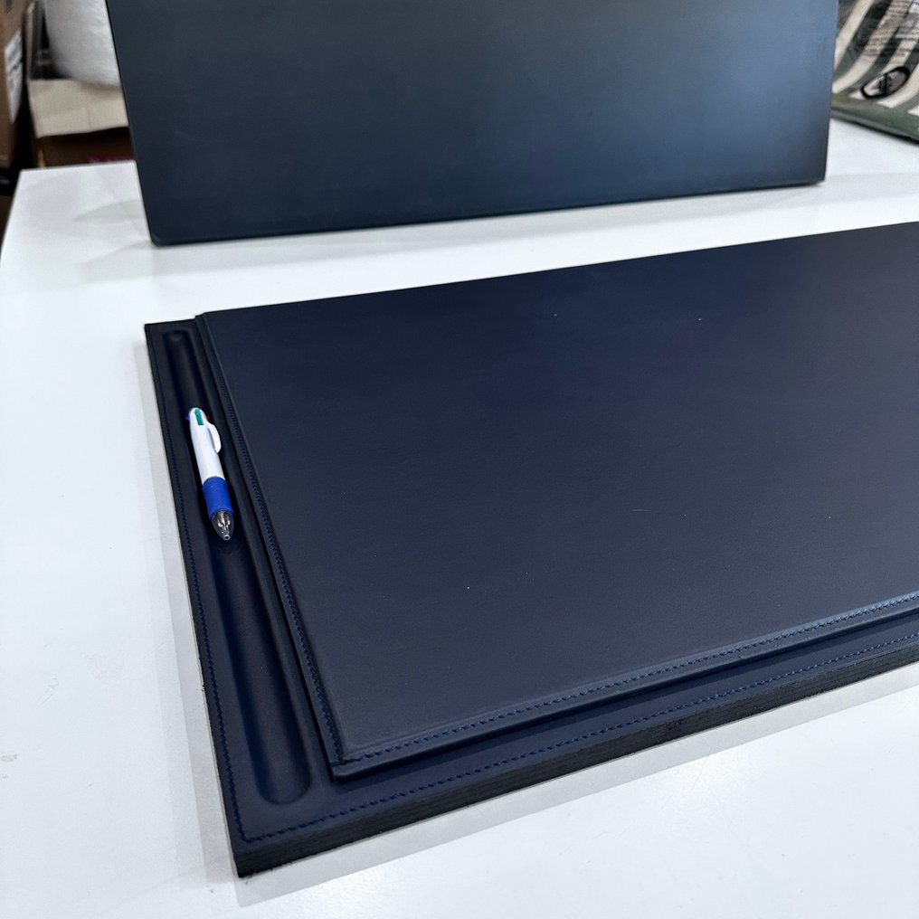 Ralph Lauren - 桌上用品套裝 - Blotter  "Brennan" - 皮革 #1.0