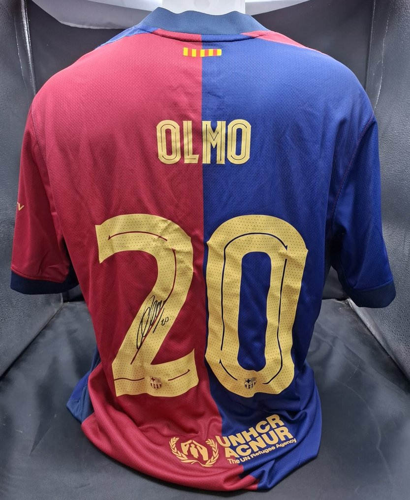 巴塞隆納足球俱樂部 - UEFA冠军联赛 - Dani Olmo - 2024 - 足球衫 #1.0