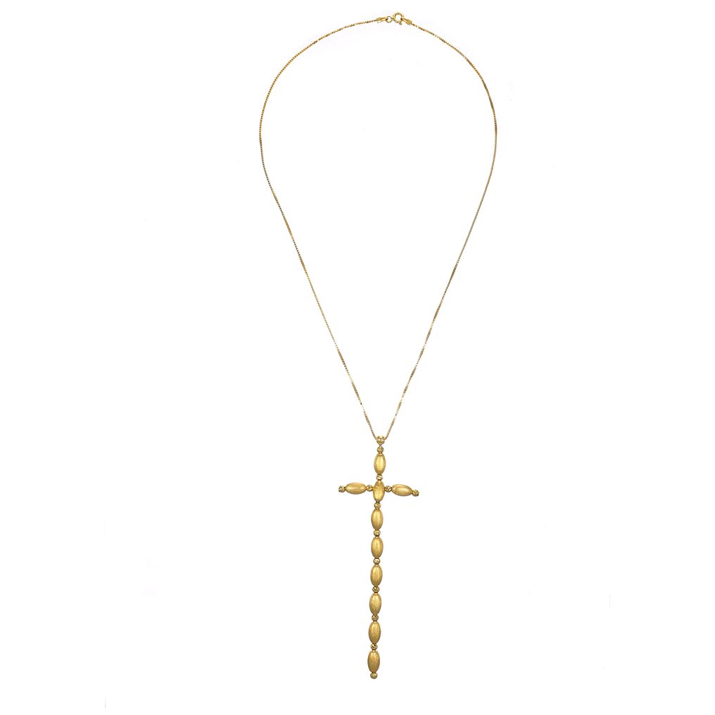 Κολιέ με μενταγιόν - 18 καράτια Κίτρινο χρυσό #4.3