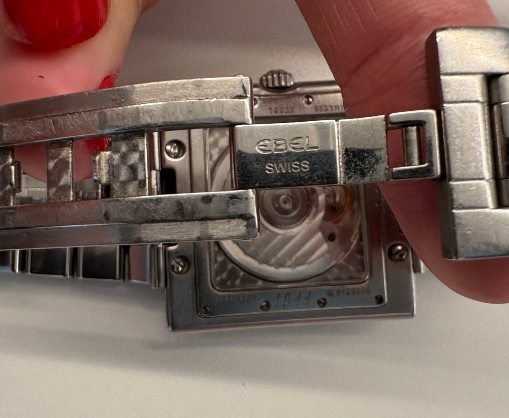 Ebel - 1911 Carrée - 9120140 - Unisex - 2000-2010  #4.3