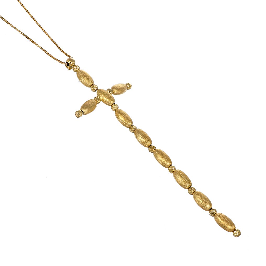 Κολιέ με μενταγιόν - 18 καράτια Κίτρινο χρυσό #1.0