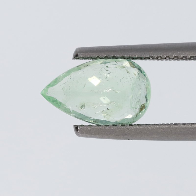 1 pcs 绿色 电气石 - 2.45 ct - 亚洲宝石科学院(AIGS) - 帕拉伊巴电气石 #1.0