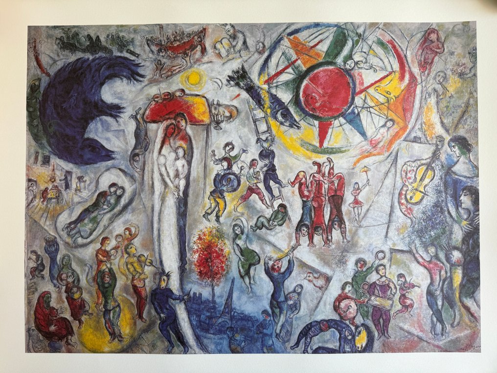 Marc Chagall (1887-1985) - La danse bleue #1.0