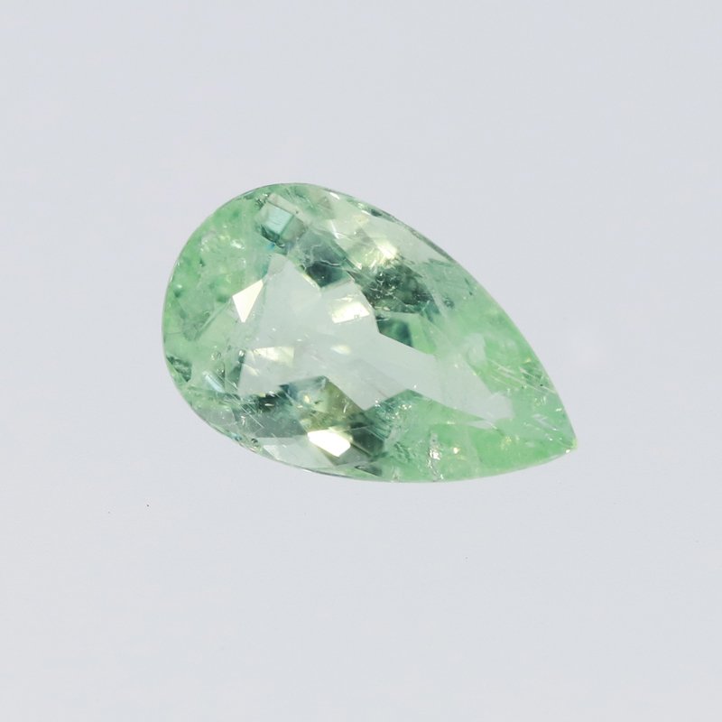 1 pcs 绿色 电气石 - 2.45 ct - 亚洲宝石科学院(AIGS) - 帕拉伊巴电气石 #4.3