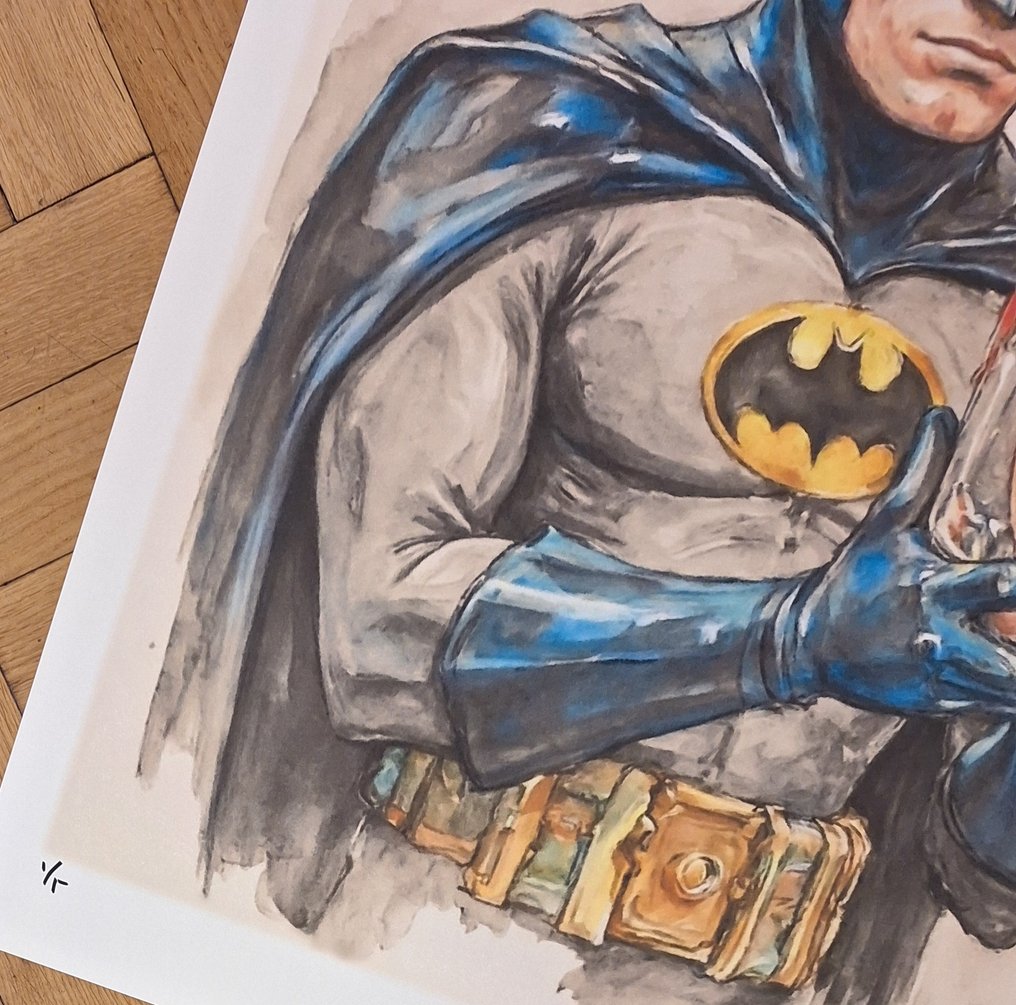 Batman and little Harley - Vintage edition by Emma Wildfang - Large size #3.2