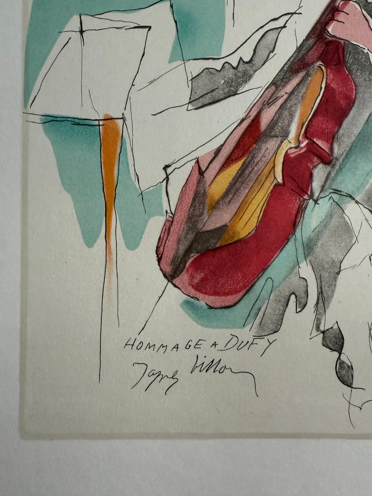 Jacques Villon (1875-1963) - Hommage à Dufy #3.2