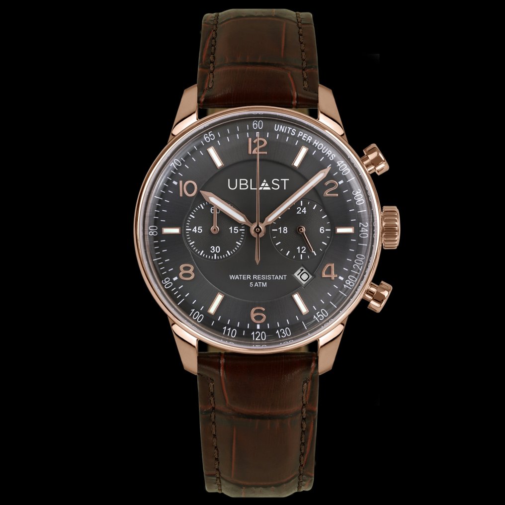 Ublast - Elegant Chronograph - REF. UBELCH40GGR - 男士 - 2025 #1.0
