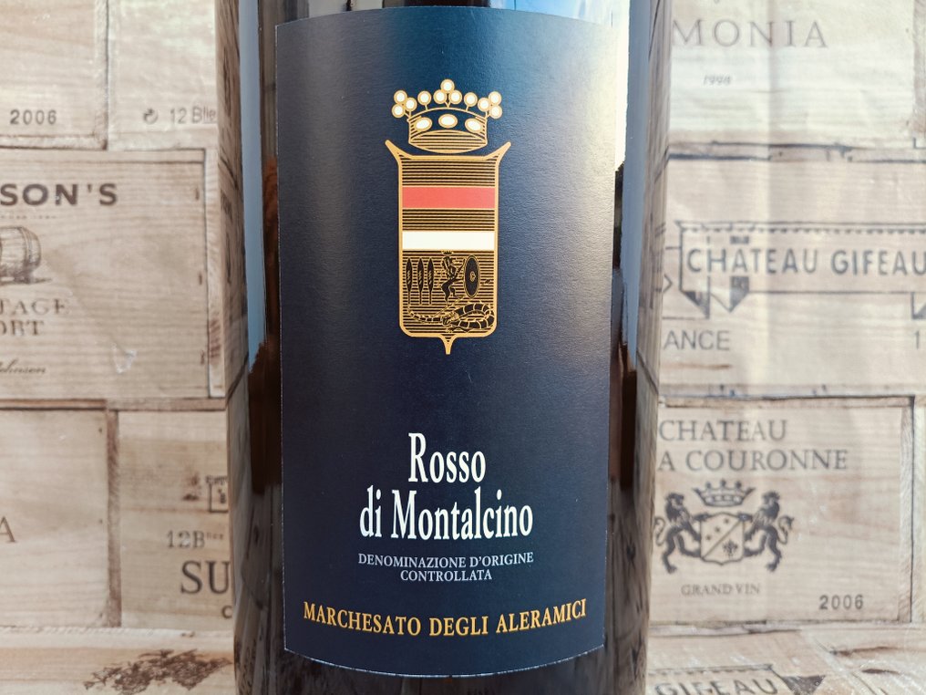2022 Marchesato degli Aleramici, Rosso di Montalcino - Τοσκάνη DOCG - 1 Salmanazar (9 L) #3.2