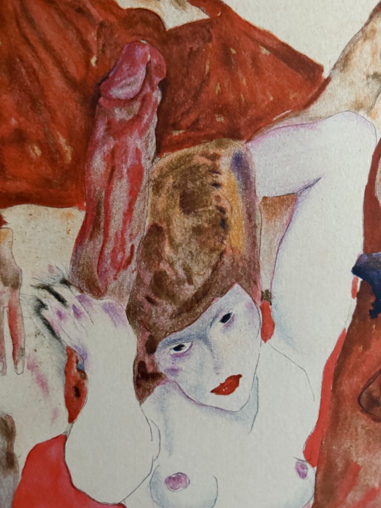 Schiele Egon (1890 - 1918) - L'envie #4.3