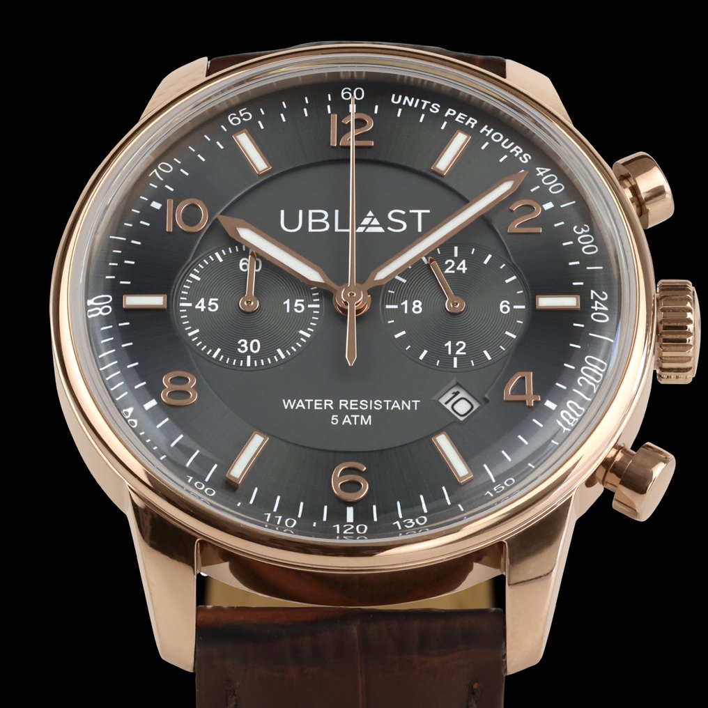 Ublast - Elegant Chronograph - REF. UBELCH40GGR - 男士 - 2025 #3.2