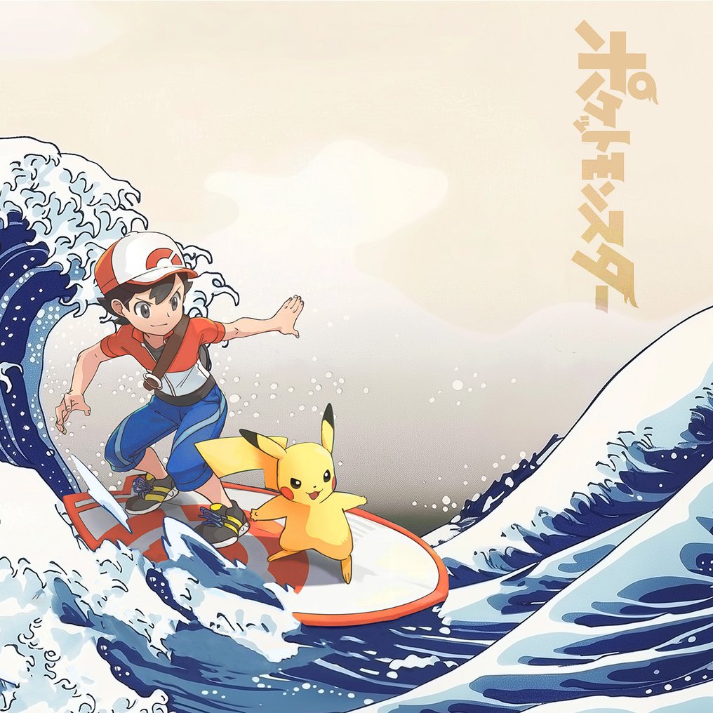 SKE - Sacha&Pikachu Kanagawa Wave #4.3