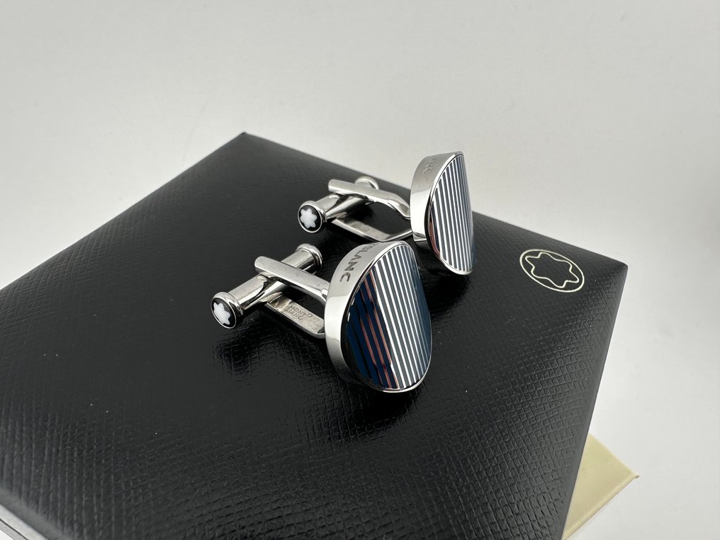 Montblanc - Stål - Manchetknapper - Stål Ref. 109785 #3.2