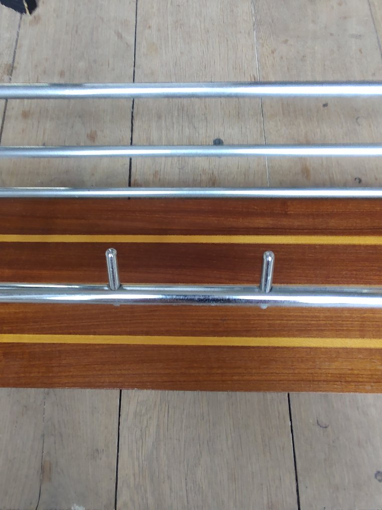 Garderobe - Chrom, Teakholz #4.3