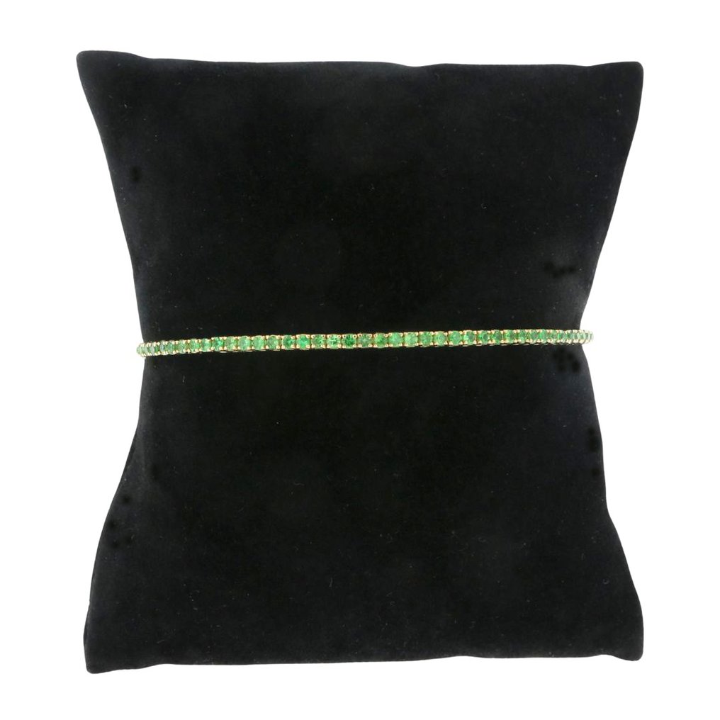 Bracciale - 18 carati Oro giallo -  1.39ct. tw. - Tsavorite #1.0