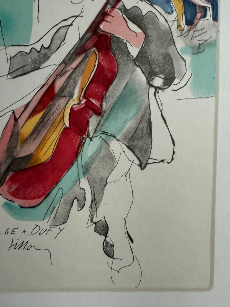 Jacques Villon (1875-1963) - Hommage à Dufy #4.3