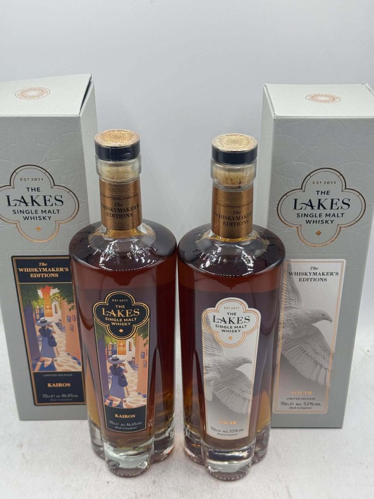 Lakes The Whiskymaker's Edition - Kairos & Volar  - 70cl - 2 pullojen #3.2