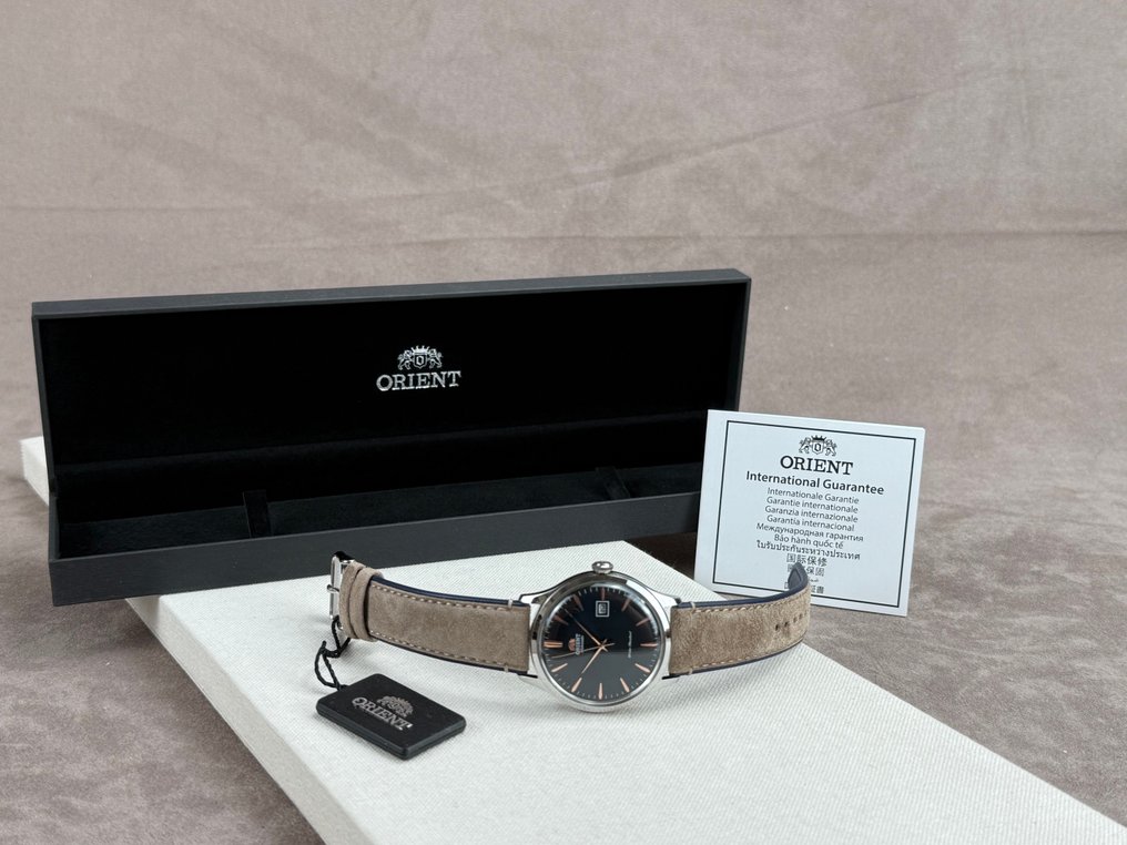 Orient - Bambino Date Automatic - Zonder Minimumprijs - RA-AC0P02L - Heren - 2020+  #3.2