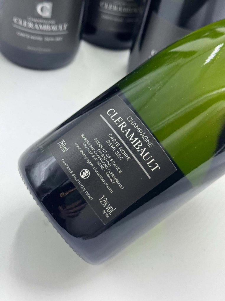 Clerambault, carte noir - Champagne Demi-Sec - 6 Bottles (0.75L) #2.1