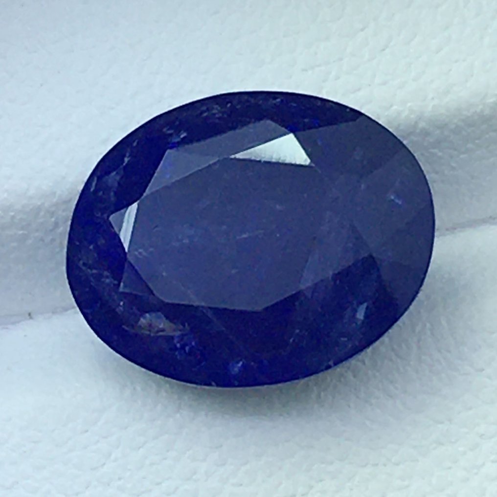 没有保留价 - 1 pcs  蓝色 坦桑石  - 9.90 ct - 安特卫普宝石检测实验室（ALGT） - 浓烈的蓝色 #1.0