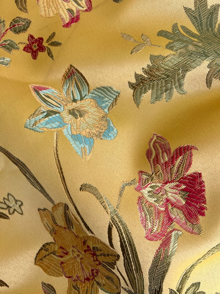 经典大马士革织物。San Leucio 金 - 纺织品  - 2.8 m - 2.5 m #2.1