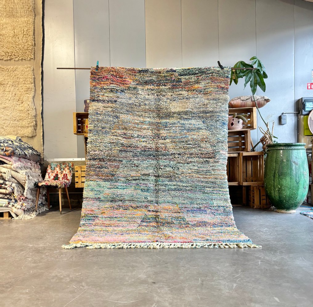 奢华的手工编织Berber M'rirt地毯——100%羊毛 - 小地毯 - 170 cm - 270 cm - 手工编织羊毛地毯 #1.0