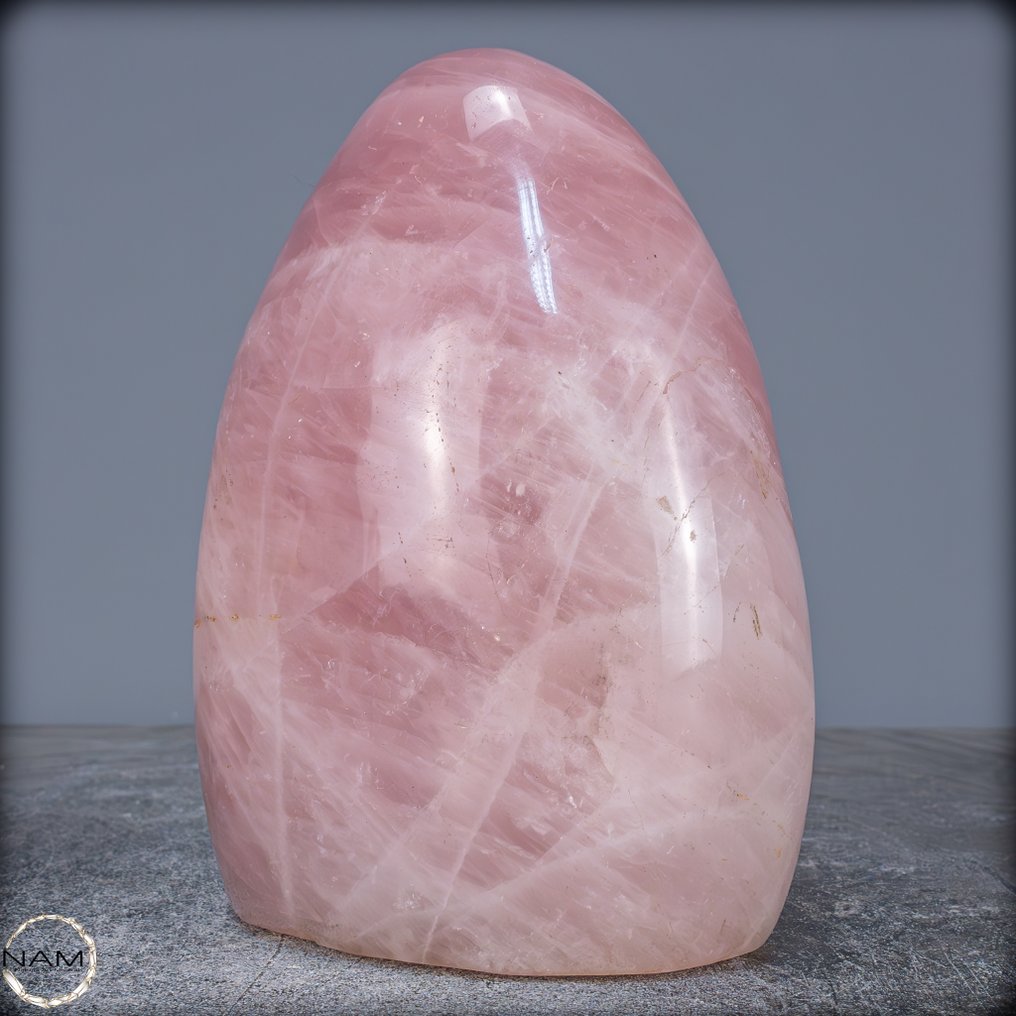 Intense Color A++ Roses Quartz fra Brasilien Friform- 2819.67 g #3.2