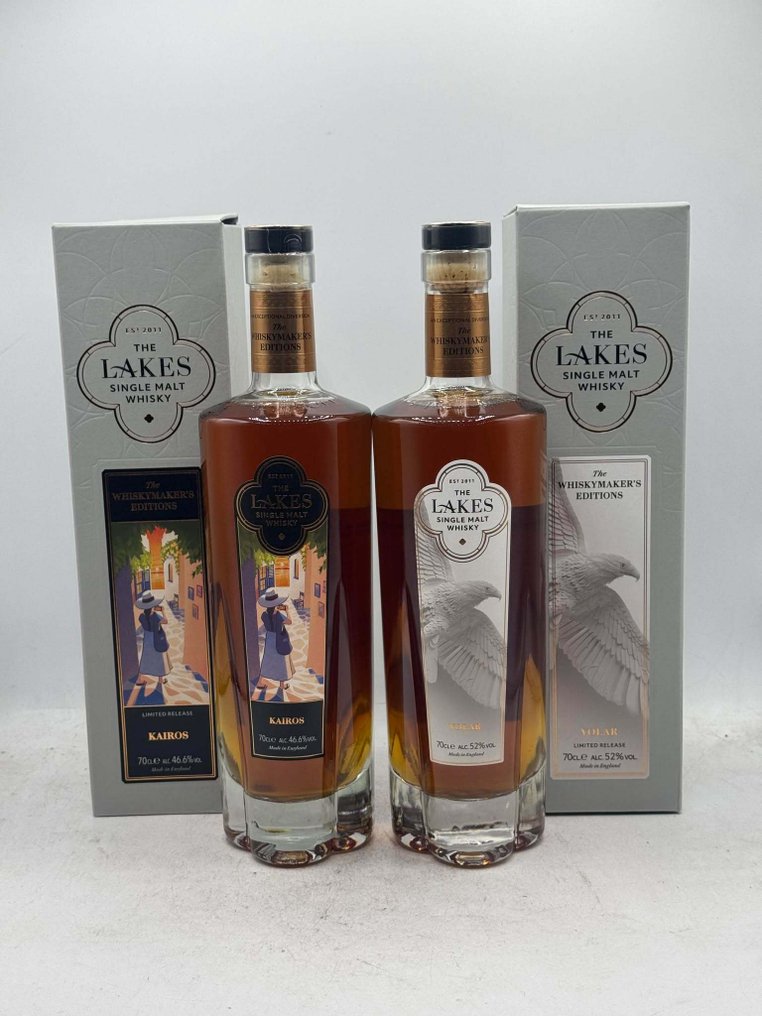 Lakes The Whiskymaker's Edition - Kairos & Volar  - 70cl - 2 pullojen #1.0