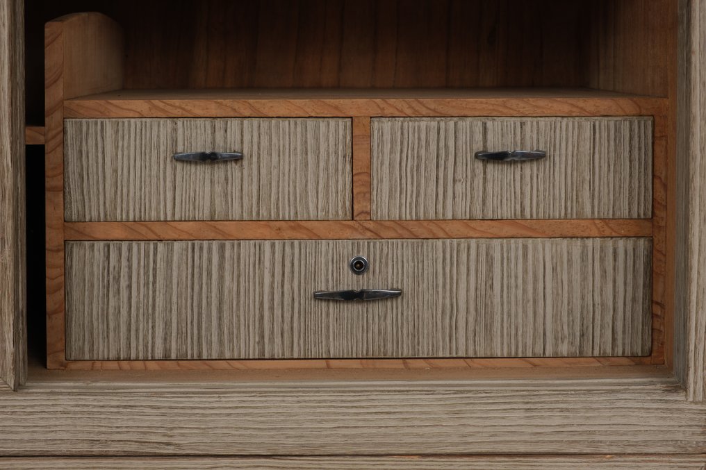 着物衣装箪笥(用于存放和服的抽屉柜) - 木, 金属,泡桐木/桐木 - 日本 - 昭和中期(20世纪中期) #3.2